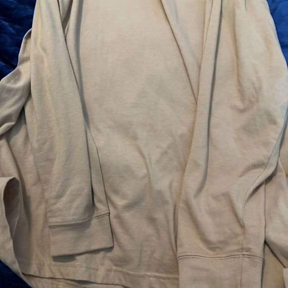 Vintage Girbaud Men's XL Tan Graphic Print Long Sleeve T-Shirt with Horse Design - Picture 8 of 9